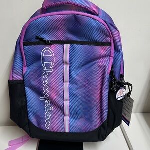 Champion Blue Pink Backpack